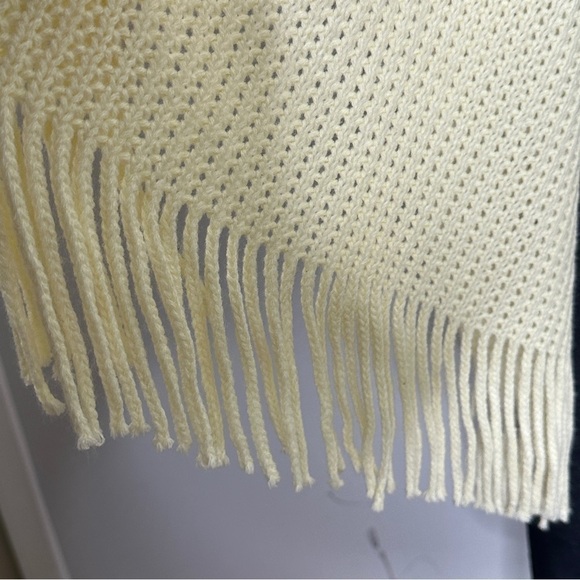 Steve Madden cream open cardigan one size - Picture 5 of 6